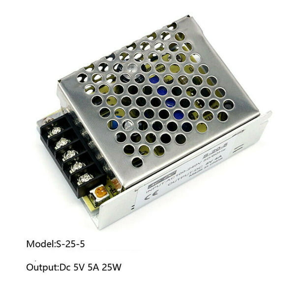 DC5V 12V 24V AC110V-220V Switch Power Supply Driver Adapter LED Strip Light 